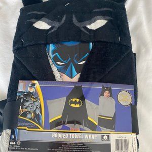 BATMAN Hooded Towel Wrap